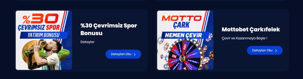 mottobet bonus çevrim şartları